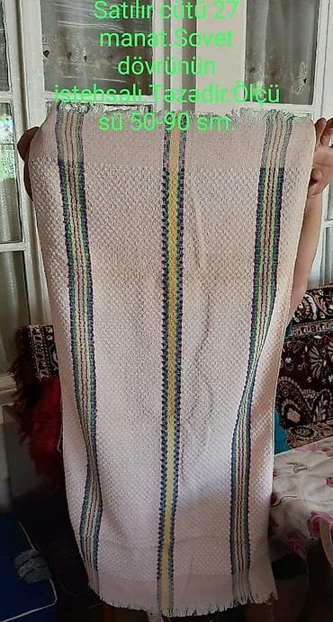 kombi 40: Ev tekstili məhsulları satılır: - Qaşlı süfrə – ölçüsü 150×220 sm — 4