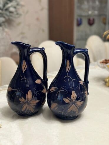 большие горшки для цветов: Rəng - Göy, Keramika — 1