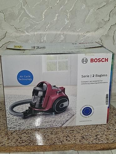donər yeri: Bosch Series | 2 Bagless tozsoran Xüsusiyyətlər: - Torbasız “Air — 2