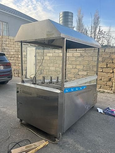 Pasco brendinin paslanmayan poladdan hazırlanmış vitrinli dönər/kabab — 7