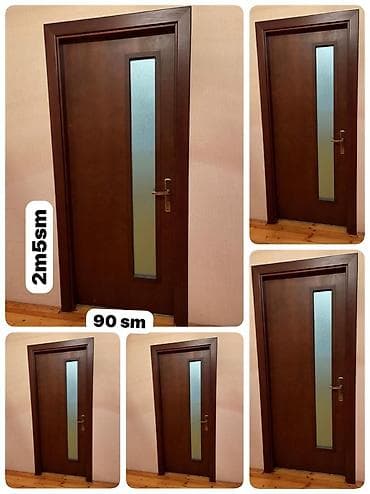 Taxta otaq qapıları – klassik tərz - Material: massiv taxta karkas