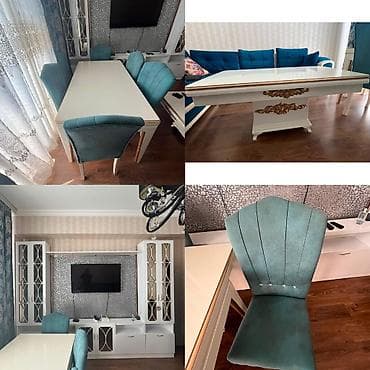 Masa desti+pərdə+jurnalni masa+tv st +lustur Hamsi birlikde 500 azn