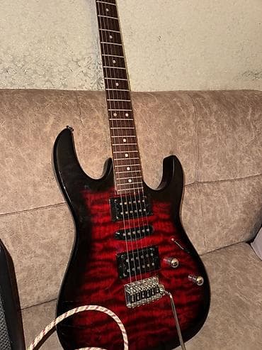 elektro skuterlar: Elektron gitara, Ibanez, 6 sim — 2