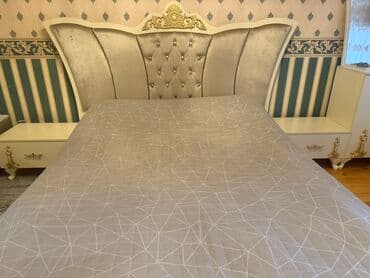 био туалет: Двуспальная кровать, 2 тумбы, Шкаф, Комод, Турция, Б/у — 2