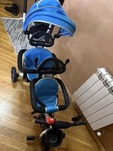 İkiuşaqlı uşaq üçtəkərli velosiped (tandem) - Marka/model: Hafulong -