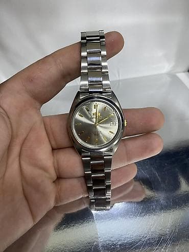 elektron saat oyrənmək: İşlənmiş, Qol saatı, Orient, rəng - Gümüşü — 6