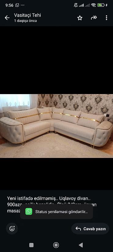 gence divanlar: Künc divan — 1