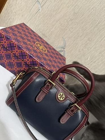 Tory Burch mini çanta - Material: hamar toxumalı dəridən korpus — 1