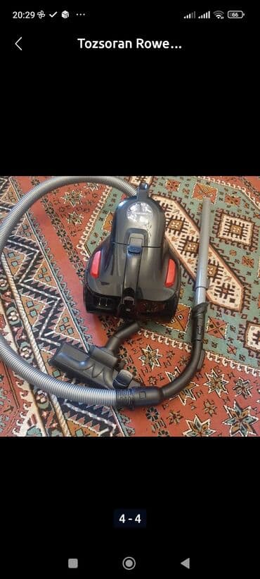 əl ventilyatoru: Tozsoran Rowenta, Quru təmizləmə — 3