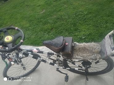 Uşaq velosipedləri: Unikal modifikasiya olunmuş velosiped - Sükan əvəzinə avtomobil tipli — 1