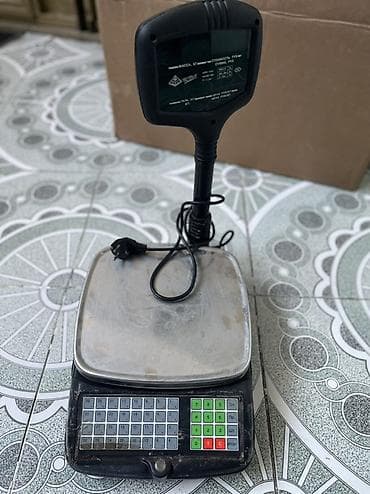 Ticarət tərəziləri: Elektron ticarət tərəzisi - Satış və marketlər üçün nəzərdə tutulmuş — 1