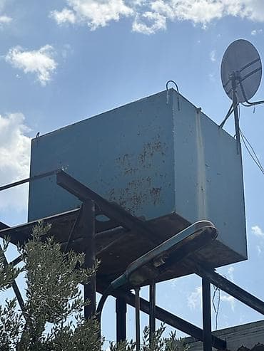 borular: Bak, Metal, 5000 l l, İşlənmiş — 2
