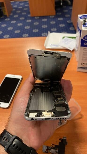 плата для iphone 6: İPhone 6 telefonları üçün ehtiyat hissələri dəsti. Dəstdə İphone 6 — 9