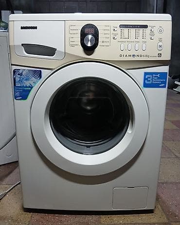 Paltaryuyan maşın Samsung, 6 kq, Avtomat, Qurutmasız