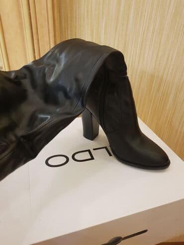 Digər ayaqqabılar: Uzunboğaz, Ölçü: 37.5, rəng - Qara, Yeni — 1