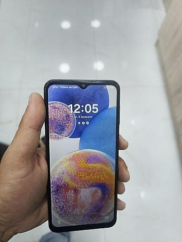 Техника и электроника: Samsung Galaxy A23, 128 ГБ, цвет - Серый, Две SIM карты — 3