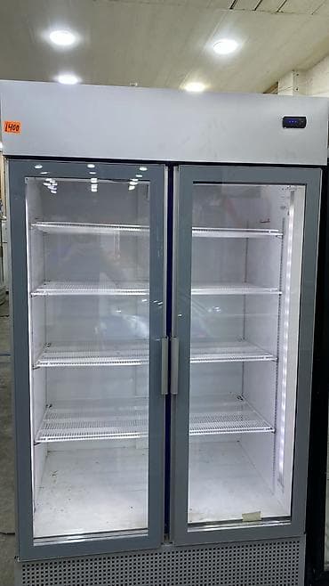 İki qapılı vitrin soyuducu - Geniş həcmli, şüşə qapılı vitrin tipli