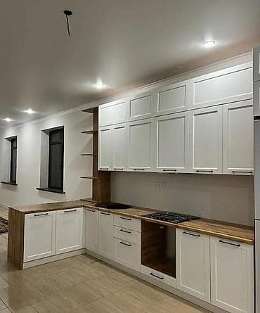 Sifarişlə mətbəx dəsti, Özü çəkən petlələr, MDF, Kredit yoxdur, Pulsuz çatdırılma