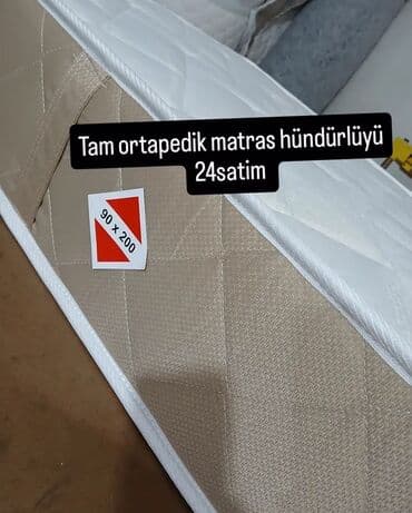 matras taxt ucun: Ortopedik matras, Bir nəfərlik — 1