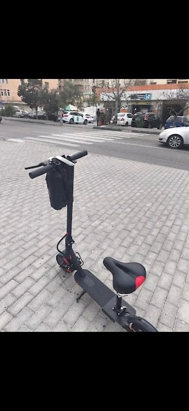 Elektrik skuter – oturacaqlı model - Təkər ölçüsü: böyük, deşilməyə