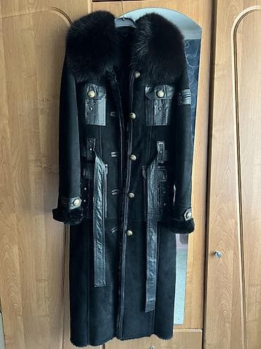 Qara rəngli uzun xəz detallı qadın dublenka TEZEDI TURKEY Brend -DIO lalafo.az -da Qara rəngli uzun xəz detallı qadın dublenka TEZEDI TURKEY Brend -DIO