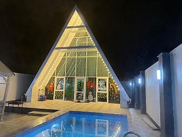 ipoteka evler gence: A‑Frame tipli modern istirahət evi - Memarlıq: Üçbucaq formalı — 1