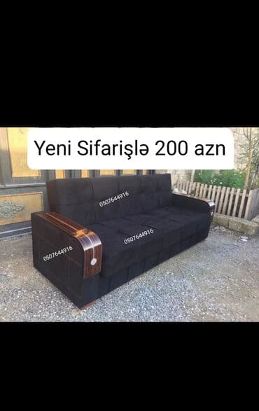 Sifarişlə bağ mebeli: Divan, Qonaq otağı üçün, Parça, Bazalı, Açılan, Kitab — 2