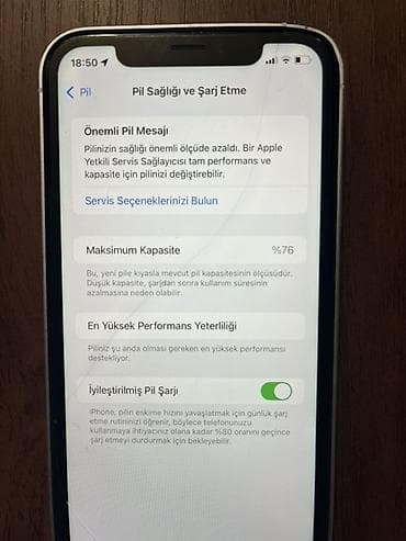 iphone 12 dubai: IPhone 12, Ağ, Qırıq — 4