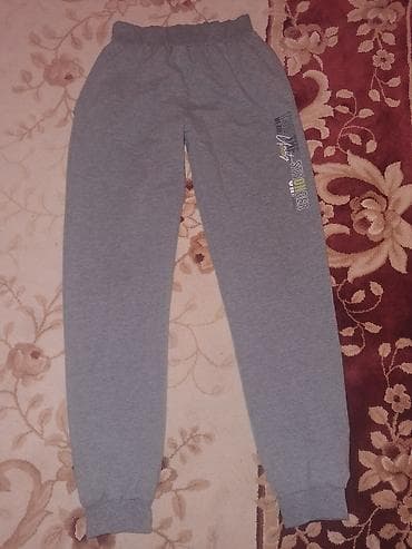 Cinslər və şalvarlar: Uşaq idman şalvarı – BREEZE Kids - Rəng: boz (meli) - Material — 2