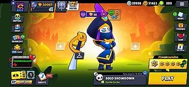 Brawl Stars hesabı – yüksək göstəricilər və zəngin kolleksiya - Kupa