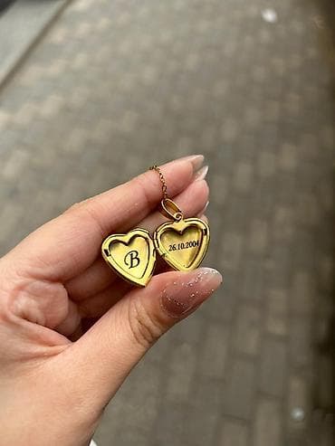 kişi qol saat: Şəxsi dizaynlı “locket” qolbaq/kulon asılqanları - Material — 4