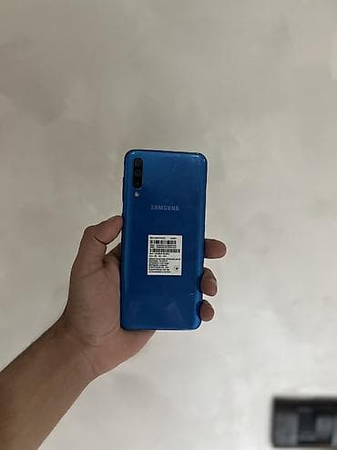 playstation 4 disk: Samsung Galaxy A50, 64 GB, rəng - Göy — 3