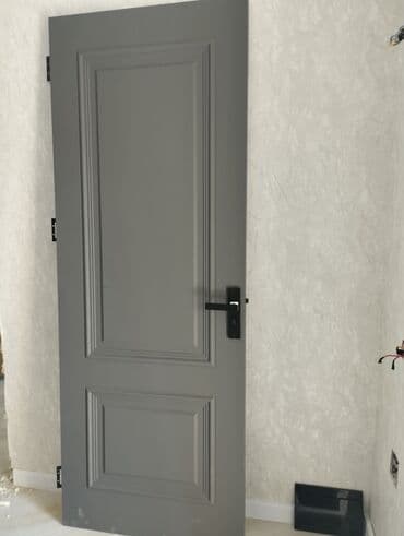 plıntus: Qonaq otağı üçün Yeni Otaq qapısı 90x220 sm Plintus ilə, Ünvandan götürmə — 2