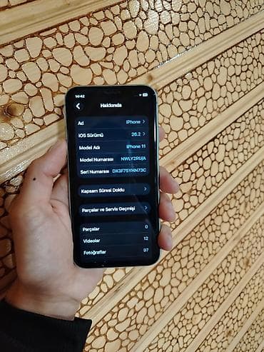 iphone pro max 13 dubai: IPhone 11, 64 GB, Göy, Simsiz şarj, Face ID, Sənədlərlə — 9