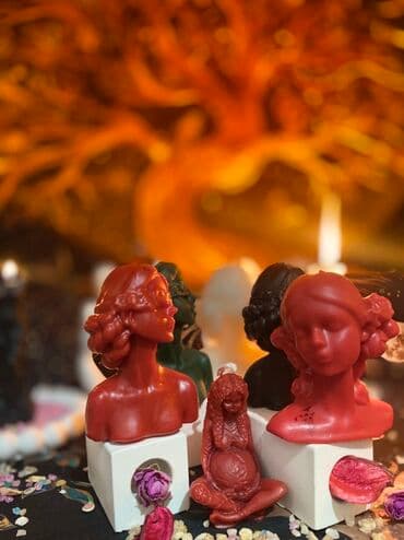 Ev üçün dekor: Şam Fiqurlu, Parafin — 1