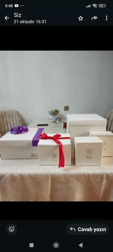 gonaq otagi desti: Hediye Kutusu hamsí bir yerde 20 azn icersinde Etketide var — 2