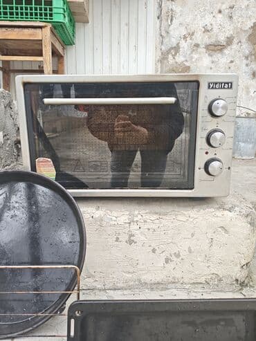 qaz sobasi satilir: Духовка Yidpu, Электрическая, цвет - Серебристый, Отдельностоящая — 4