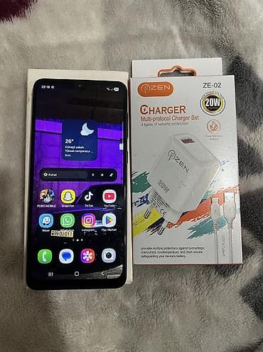 Samsung Galaxy A33 5G, 128 GB, rəng - Qara, Barmaq izi, Face ID — 2