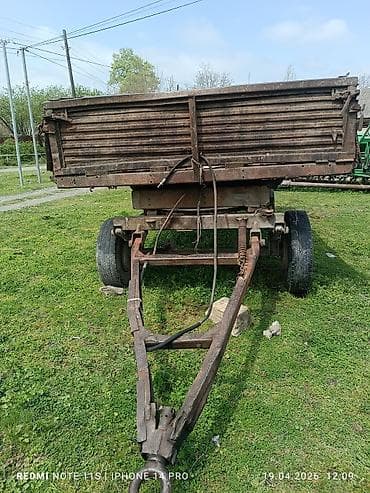 vaz 21099 şiti: Kənd təsərrüfatı üçün ikioxlu qoşqu - Traktora qoşulan, ön halqali — 4