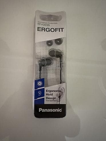 Yeni Simli Qulaqcıqlar, Panasonic, rəng - Qara