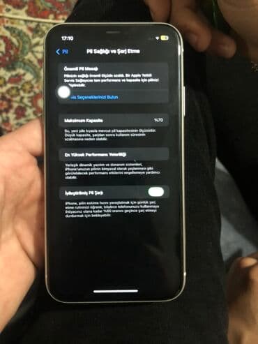 telefon ekran şəkilləri: IPhone 11, Ağ, Face ID — 1