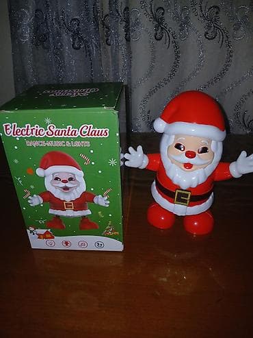 ucuz jaluzi perde: Elektrikli Santa Claus – rəqs edən, musiqi və işıqlarla təzədir - — 1
