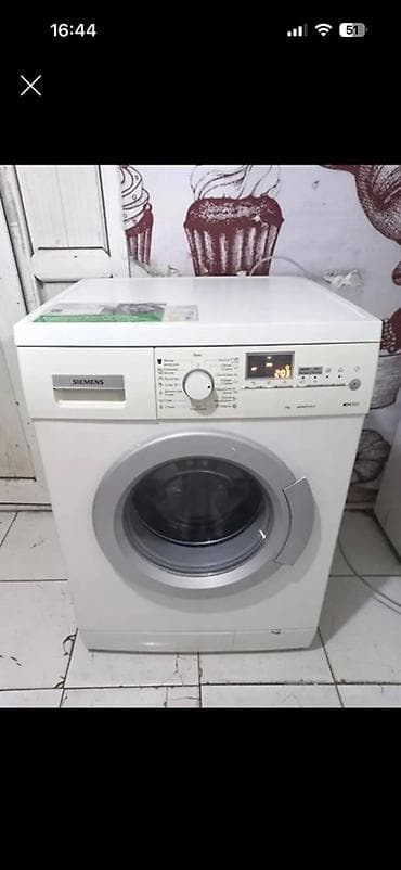 Paltaryuyan maşın Siemens, 6 kq, Avtomat, Qurutmasız