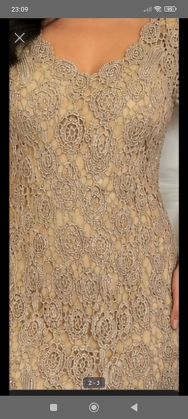 Вечернее платье, Миди, Lady Sharm, 2XL — 2