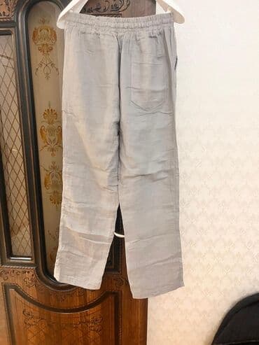 Bol kəsim Şalvar, rəng - Boz — 2