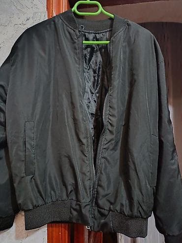 Qadın üçün 40/42 razı Qara bomber gödəkcə - Stil: Klassik bomber