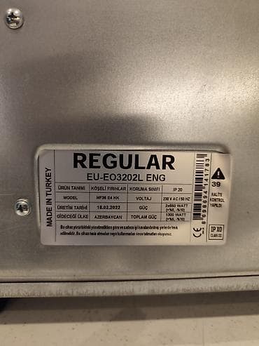 hava peci: REGULAR elektrik mini soba – çoxfunksiyalı, konvensiya funksiyalı — 7