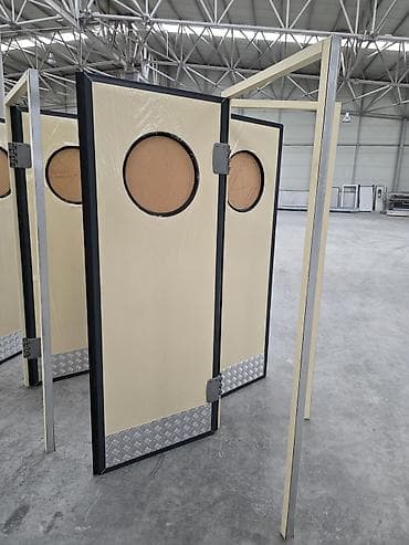 qoşa qapı: Sənaye tipli servis qapıları Flip Flap - Kovboy qapıları - İki tərəfə — 1