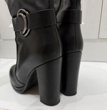 детские зимние сапоги: Сапоги, Размер: 36, цвет - Черный, Новый — 2