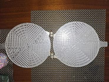 Ev və bağ: Şirniyyət qəlibləri, rəng - Gümüşü, Metal, Dairəvi — 1